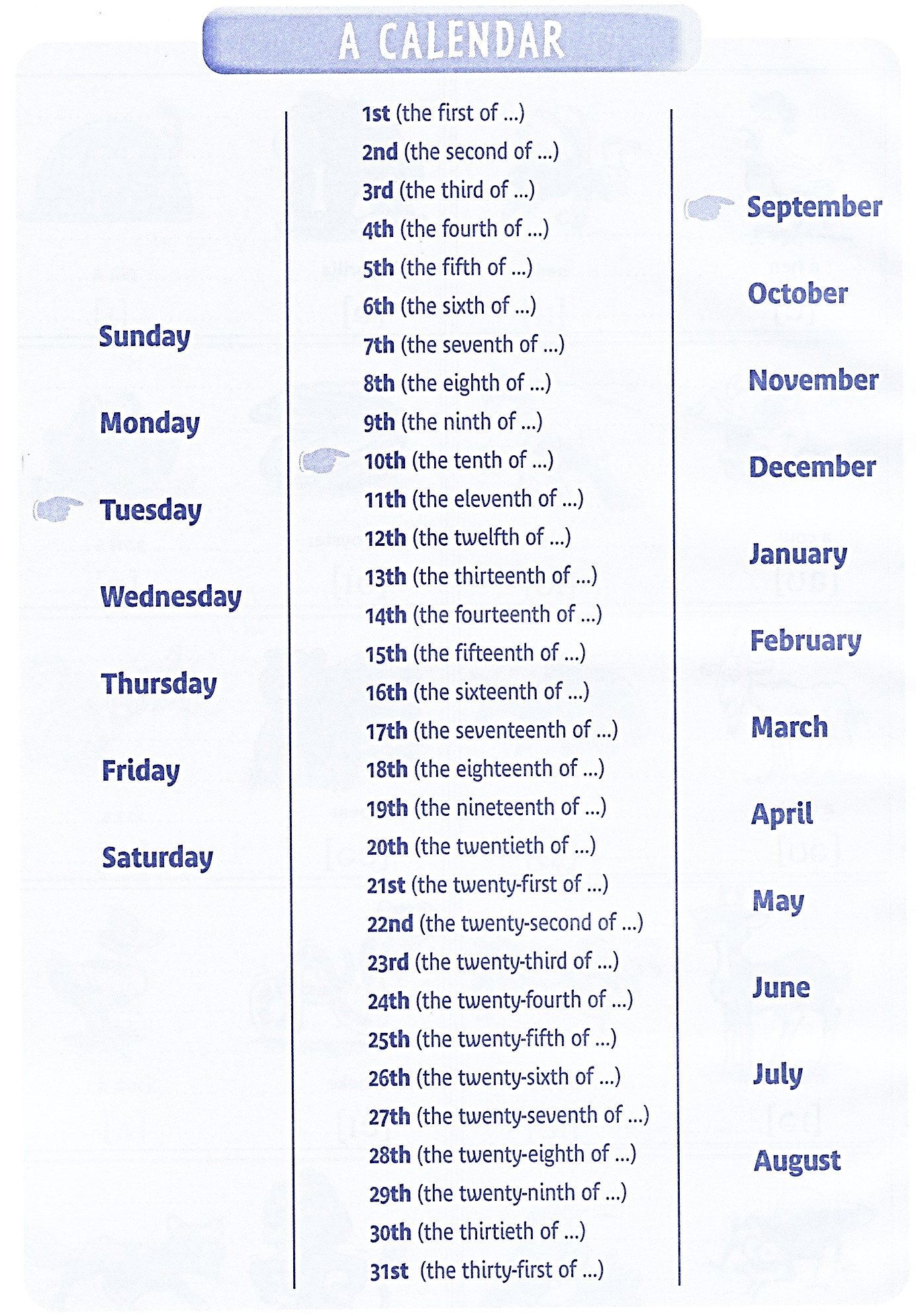 Calendar